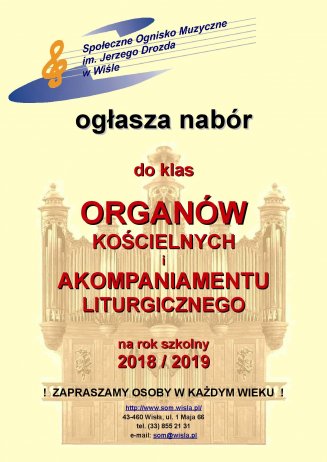 Nabór do klas organów kościelnych